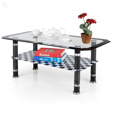 Royaloak Kanva Coffee Table (Black) : Amazon.in: Home & Kitchen