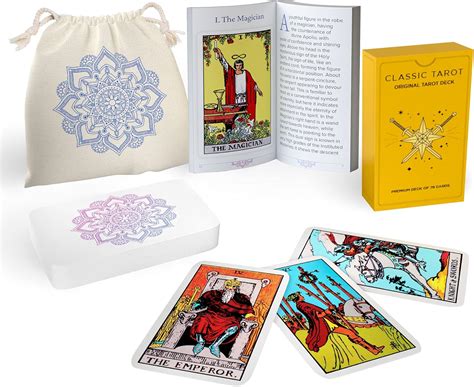 Sagesight Classic Tarot Cards Deck with Guidebook - India | Ubuy