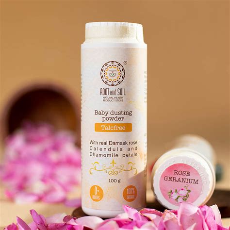 Damask Rose Talc-Free Baby Dusting Powder | Protects from Infections ...