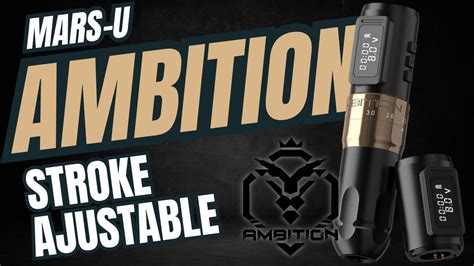 ES ÉSTA LA MEJOR MÁQUINA PARA TATUAR?! AMBITION MARS-U - YouTube