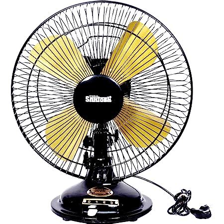 Buy Santosh Tiger 300 mm High Speed Table Fan 2000 Rpm 12 Inch 4 Metal ...