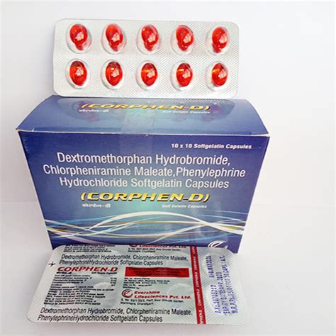 CORPHEN-D SoftGel Capsules Evershine Lifesciences Pvt. Ltd.