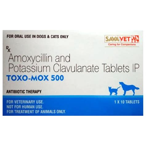 Sava Healthcare Toxo-Mox 500 Mg – Snoopy Tail