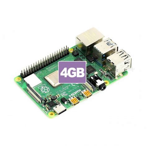 Buy Raspberry Pi 4 Model-B with 4 GB RAM Online in India at Hubtronics