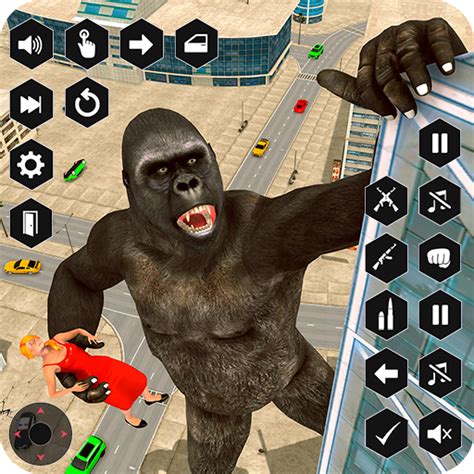 Real Bigfoot Angry Gorilla Rampage Game, Ultimate Grand Crazy Monster ...