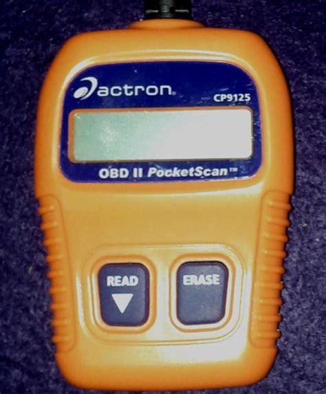 Actron Code Reader 的图像结果