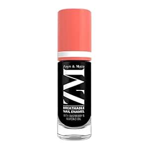 Buy ZM Breathable Nail Enamel Glossy Finish & Water Permeable, Lava ...