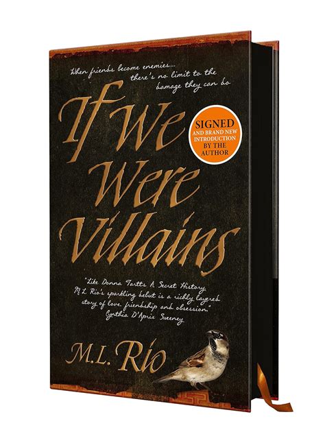 If We Were Villains - signed edition : Rio, M. L.: Amazon.in: Books