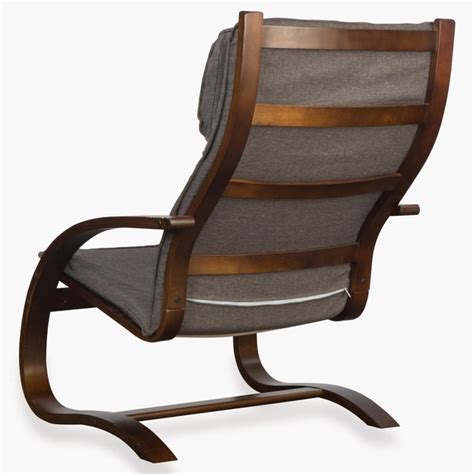 Buy Aylen Birch Fabric Rocking Chair - Grey from Home Centre at just ...