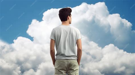 Man Standing Back View 的图像结果