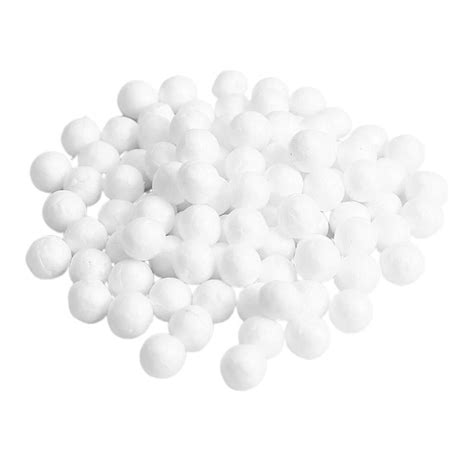 Buy 1000/500 pcs 1/2cm dimension white process polystyrene foam ball ...
