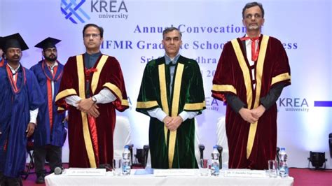 KREA University hosts Convocation of IFMR Graduate School of Business ...