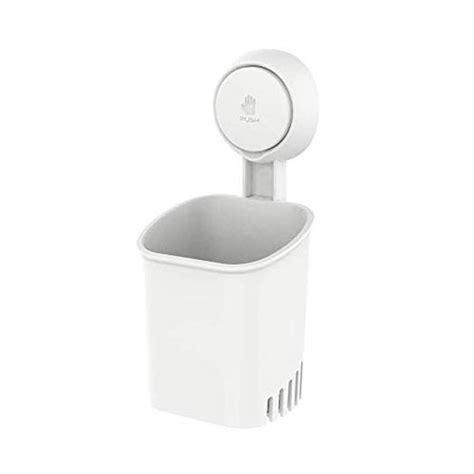 Nyarra Toothbrush Holder for Bathroom, Easy One Push Wall Mount with ...