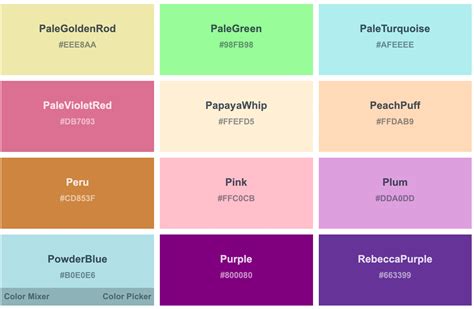 Цвета CSS — Teletype