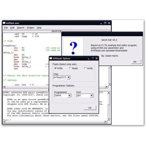 Linux AVR IDE 的图像结果