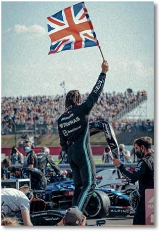 Lewis Hamilton | F1 Posters for Wall | A3 and A4 sizes | 400 GSM Paper ...