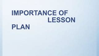 Image result for Lesson Plan Introduction