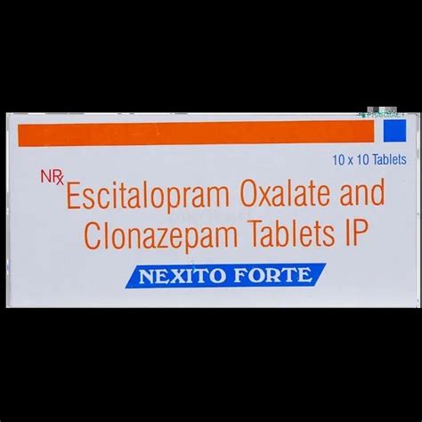 NEXITO FORTE TABLET 10'S Price, Uses, Side Effects & Substitutes | Medkart