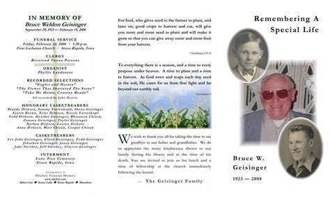 Geisinger BruceTrifolder 021608.pub - Sliefert Funeral Homes