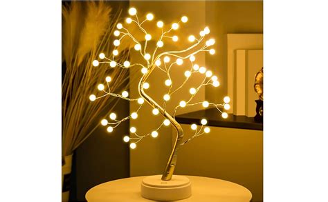 Buy Gesto Plastic Bonsai Trees Lamp, Diy Artificial Tree Lamp With 36 ...