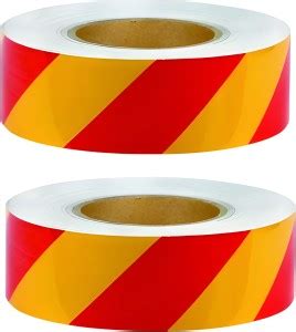 Bellveen Zebra Warning Tape Reflective Radium Tape 20 mm x 10 m ...