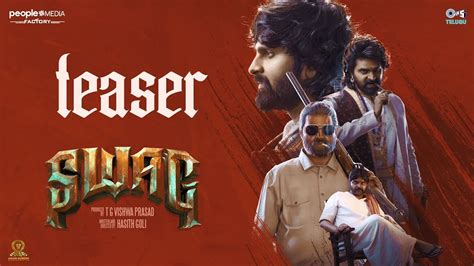 Swag Teaser : శ్రీవిష్ణు 'స్వాగ్' టీజర్ రిలీజ్.. భూత భవిష్యత్ వర్తమాన ...