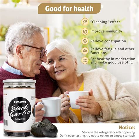 Buy RioRand Black Garlic 908g / 2 Pounds Whole Peeled Black Garlic Aged ...