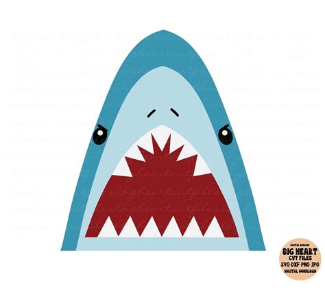 Buy Shark Svg, Shark Mouth Svg, Png, Jpg, Dxf Digital Download Online ...