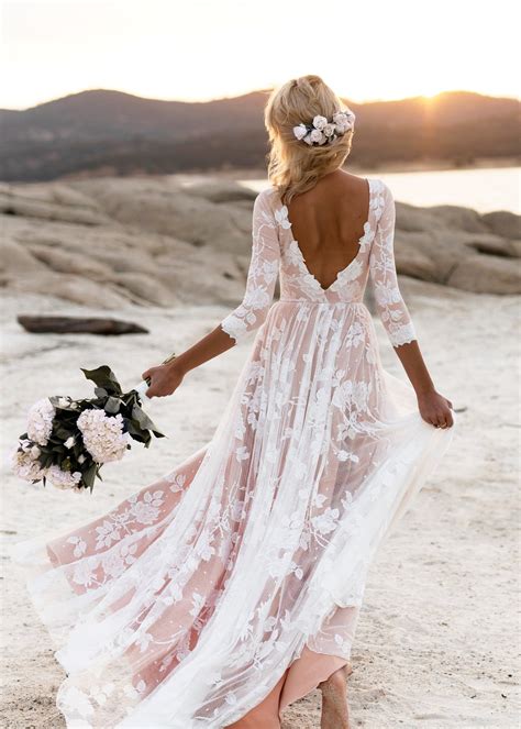 Ocean Themed Wedding Dress