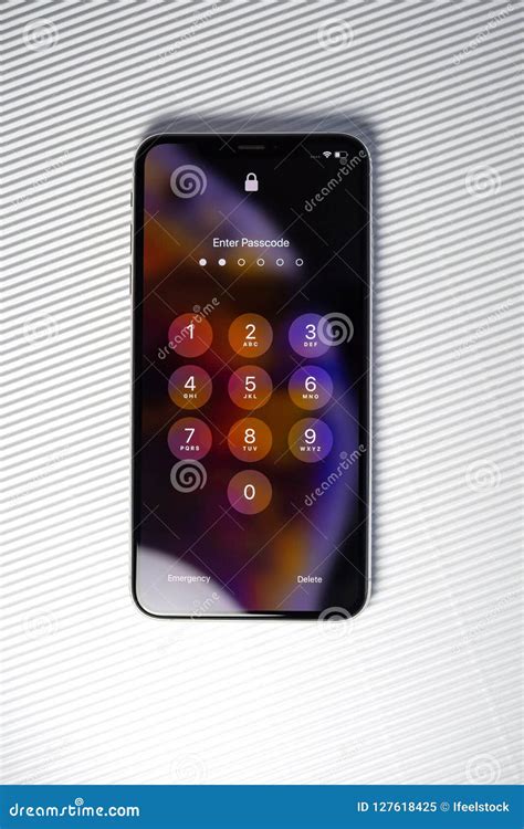 Image result for iPhone X Passcode Screen