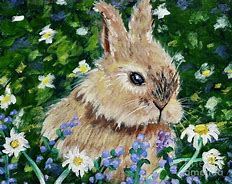 Image result for Antique Paintings of Rabbits