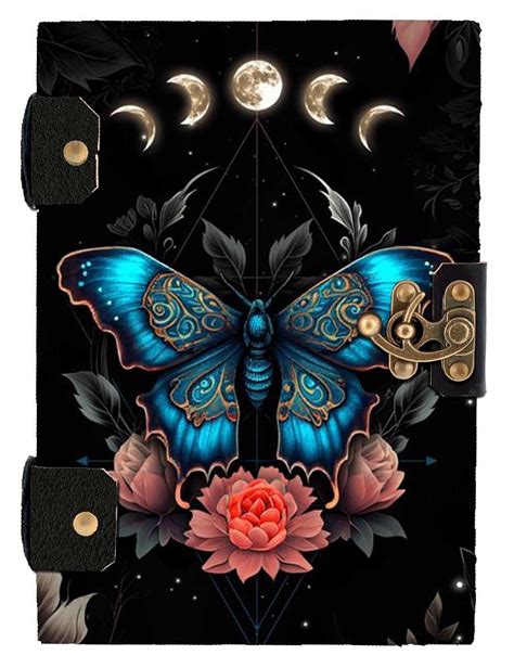 DI-KRAFT Handmade Printed Cardboard Journal Diary with Buckle Lock ...