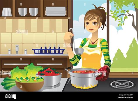 Busy Kitchen Cartoon 的图像结果