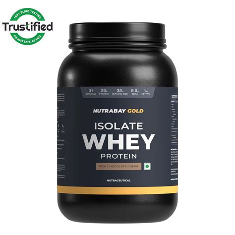 Nutrabay Gold 100% Whey Protein Isolate