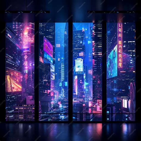 Premium Photo | Design of Projected Video Billboards on Tall Buildings ...