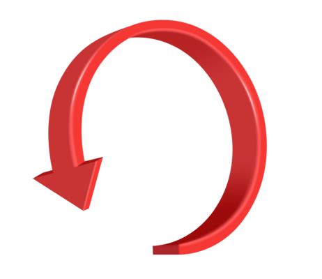 Rotate Red Arrow PNG 的图像结果