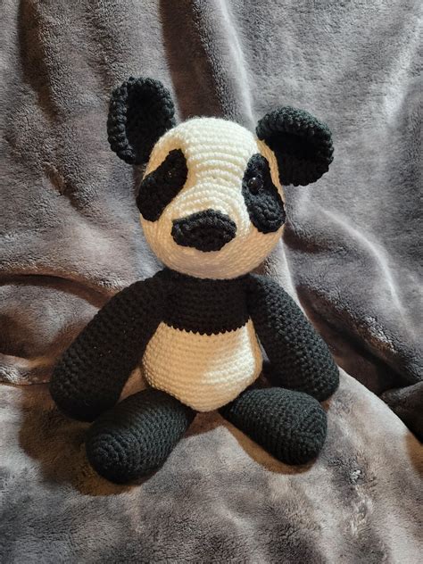 Image result for Crochet Panda Bear Tutorial