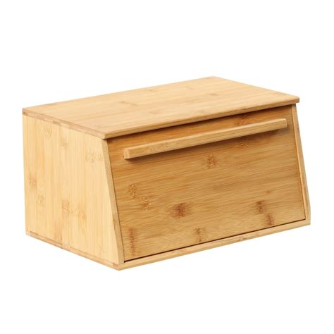 Sherwood Bamboo Bread Box with Lid | Kitchen Warehouse™