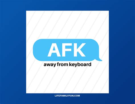 What Does AFK Mean?