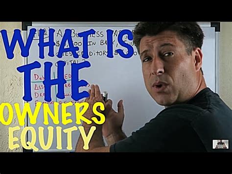 What is Capital or Owners Equity ? Accounting 101 / Accounting for ...