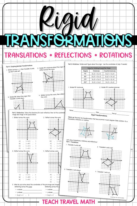 Image result for Transformation Rotation Reflection Maths