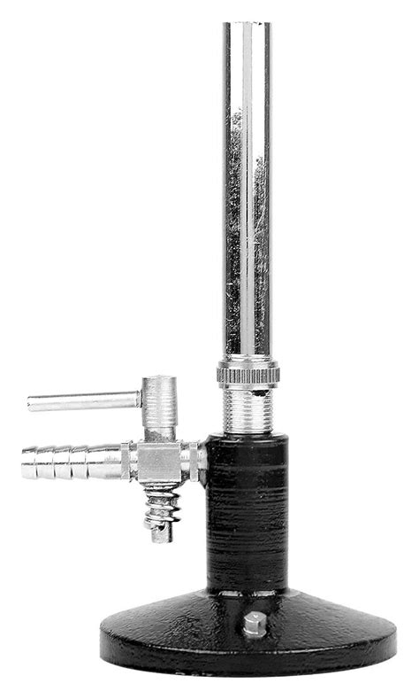 Vijay Surgical Bunsen [Gas] Burner Brass Pipe with Stop Cock & extra ...