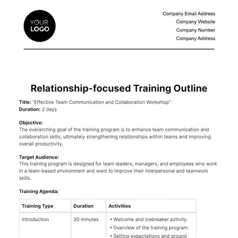 Image result for Relationship Course Outline