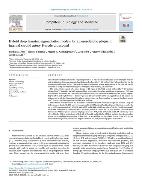 HDL-Seg-(CBM) - Carotid Plaque Segmentation work using HDL models ...