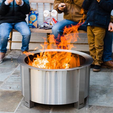 Products| Breeo Smokeless Fire Pit in Stainless Steel | Manthei Supply