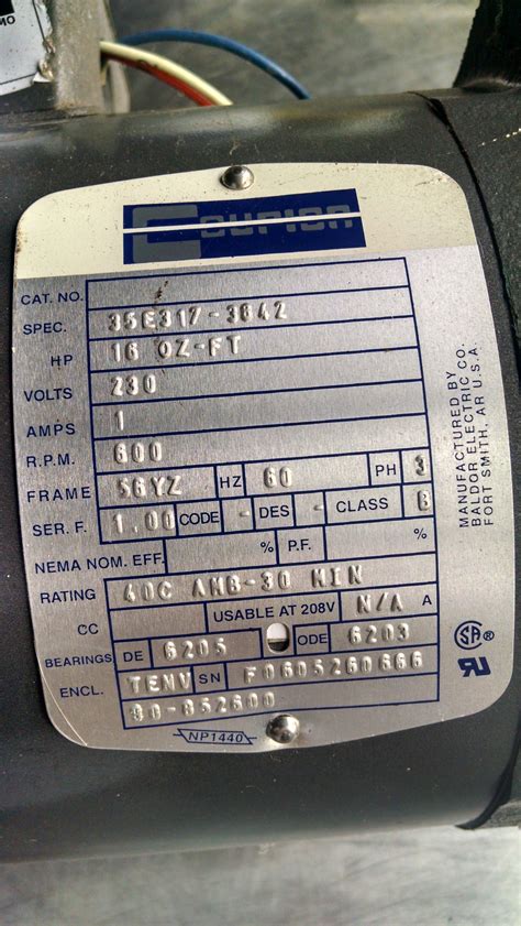 Image result for Code H Electric Motor