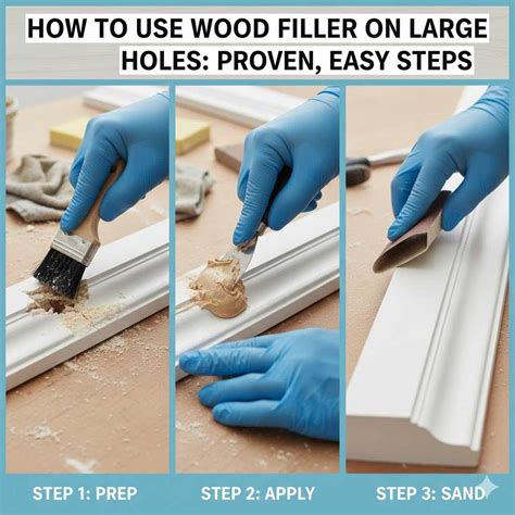 How to Use Wood Filler on Large Holes: Proven, Easy Steps – Woodworking ...