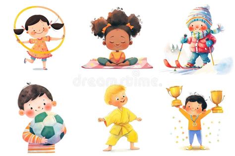 School Sports Activities Cartoon 的图像结果