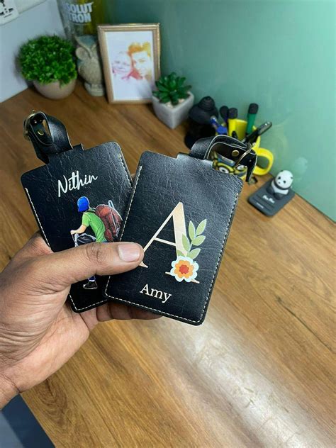 Buy Personalised Large Brown Luggage Tags Online