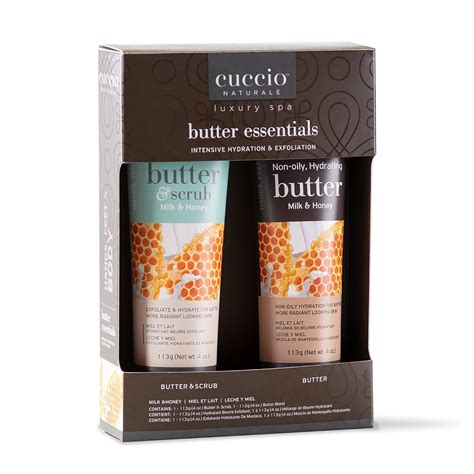 Cuccio Naturale Butter and Scrub Essentials Kit - India | Ubuy